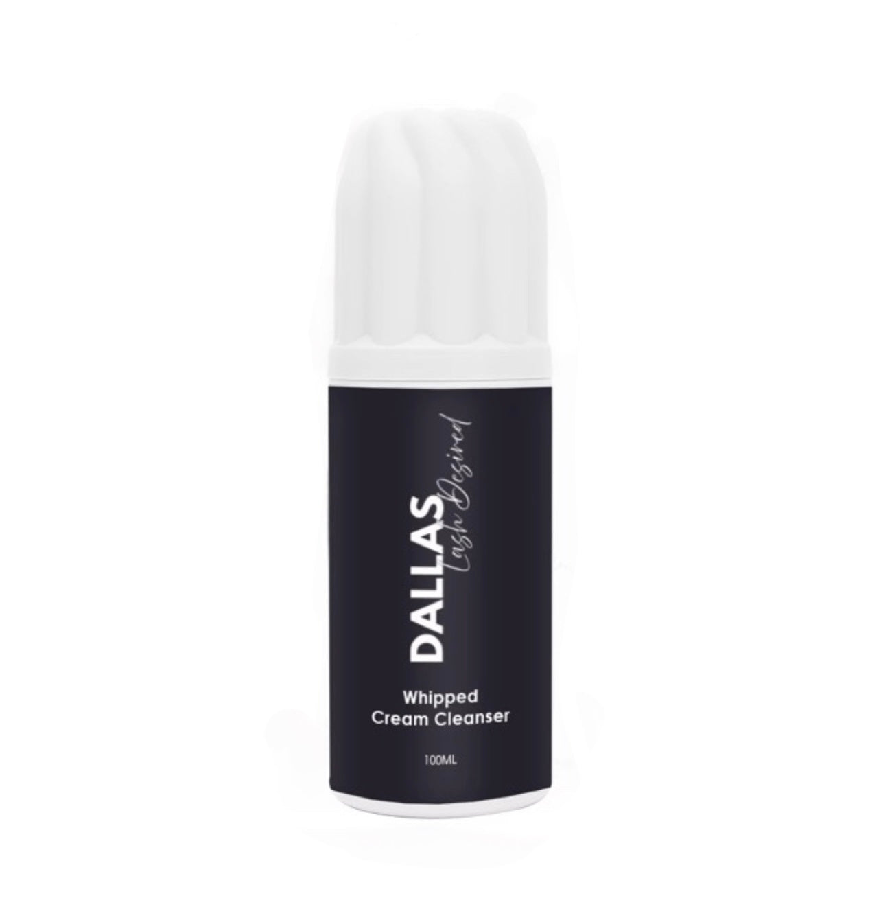 Whipped cream lash shampoo